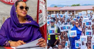Senator Natasha donates 700 computers to Kogi school, says more coming