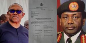 Peter Obi presents proof of past interaction with Abacha
