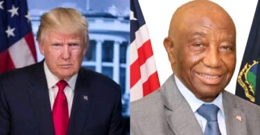 “You were educated where? “- Donald Trump queries Joseph Boakai about his English accent