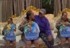 Beautiful Moment Taaooma Surprises Toyin Abraham With Home Visit And Gifts