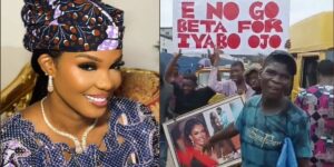 Mohbad: Tension rise as area boys protest against Iyabo Ojo

