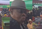 Wike Thrills Crowd with Dance Moves During Commissioning Ceremony