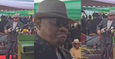 Wike Thrills Crowd with Dance Moves During Commissioning Ceremony