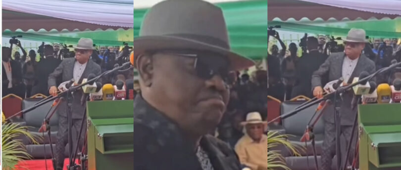 Wike Thrills Crowd with Dance Moves During Commissioning Ceremony